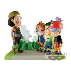 Banpresto - World Collectable Figure Log Stories - Usopp Pirates, One Piece, Action Figure da collezione