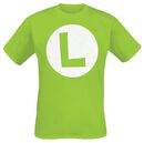 Luigi - 'L', Super Mario, T-Shirt