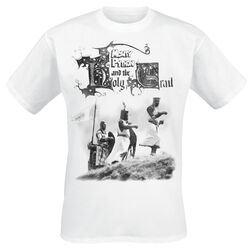 Holy Grail Knight Riders, Monty Python, T-Shirt Manches courtes