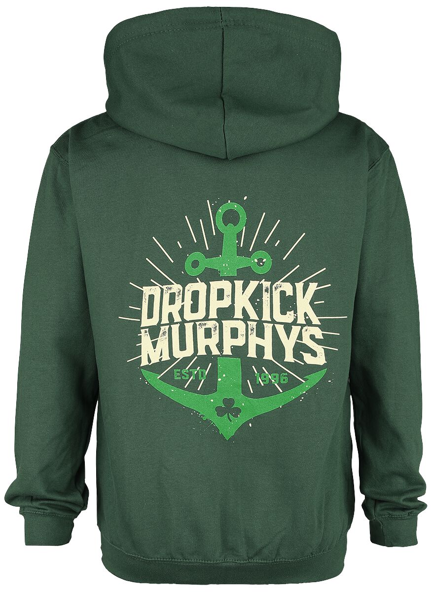 Anchor Admat Green | Dropkick Murphys Kapuzenjacke