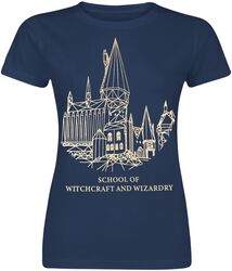 Château de Poudlard, Harry Potter, T-Shirt Manches courtes