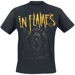 Clayman We Trust, In Flames, T-Shirt Manches courtes