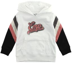 Kids’ hoodie with old-school EMP logo, EMP Stage Collection, Felpa con cappuccio