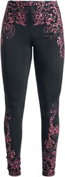 Leggings motifs floraux, Black Premium by EMP, Legging