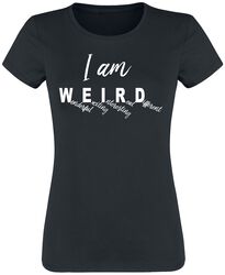 I Am Weird, Slogans, T-Shirt Manches courtes
