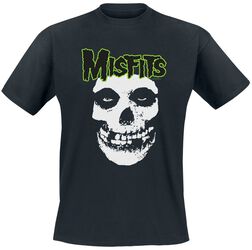 Green Skull, Misfits, T-Shirt Manches courtes