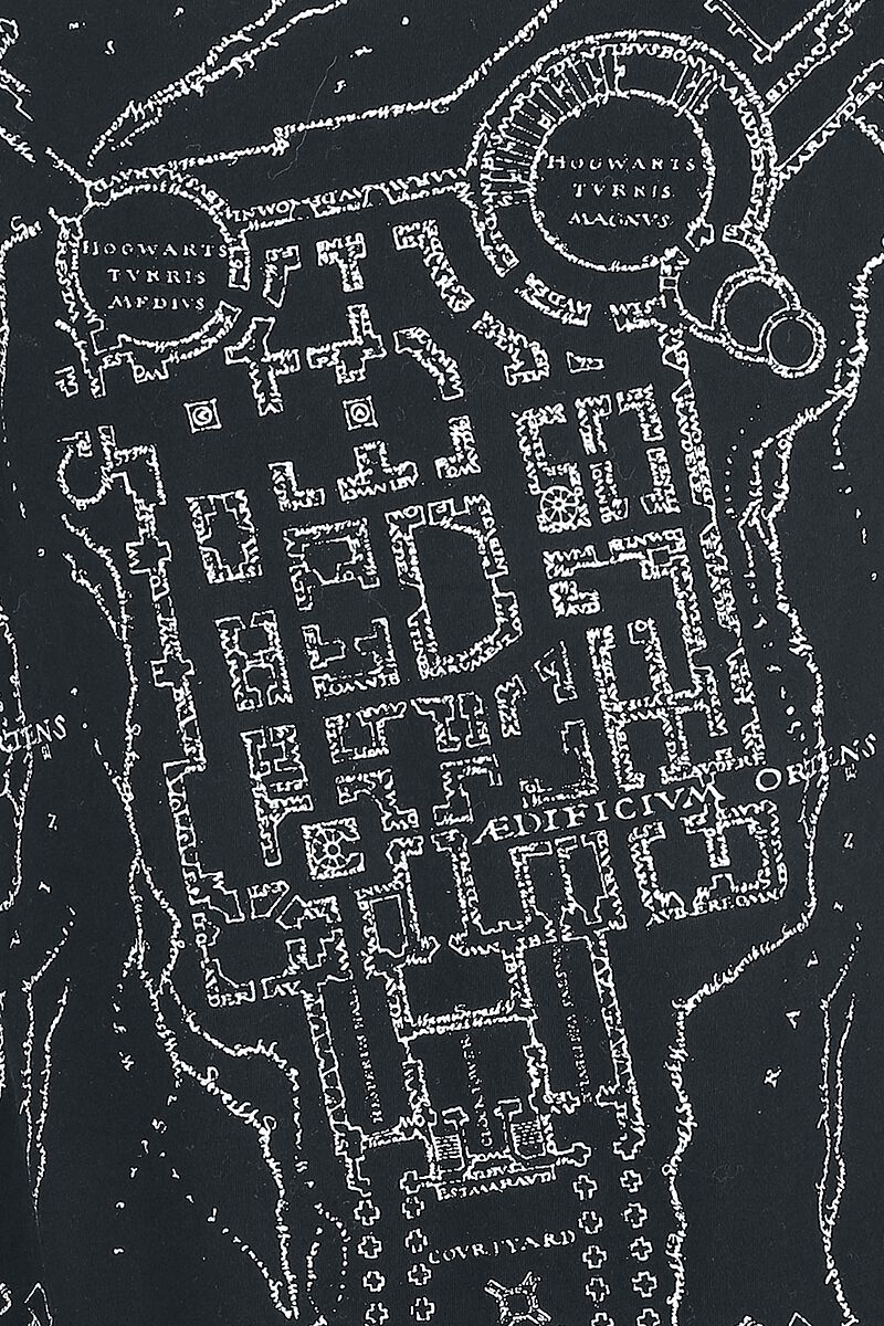 Karte des Rumtreibers Harry Potter Strickpullover EMP