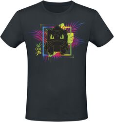 Bulbizarre - Arc-En-Ciel, Pokémon, T-Shirt Manches courtes