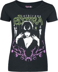 Gothicana X Elvira - T-shirt, Gothicana by EMP, T-Shirt Manches courtes