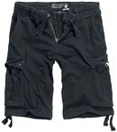 Premium Vintage Shorts, Black Premium by EMP, Short