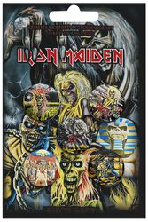Early Albums, Iron Maiden, Button