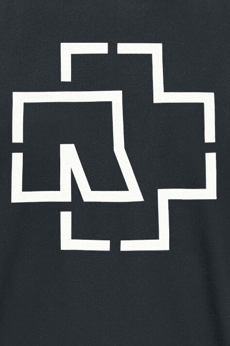 Rammstein T-Shirt, Logo leuchtet im Dunkeln