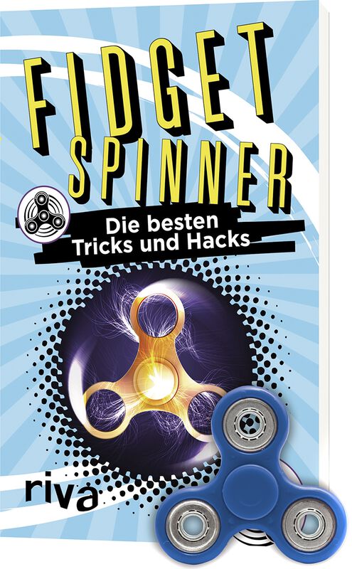 Fidget Spinner Das Bundle mit Buch und Spinner