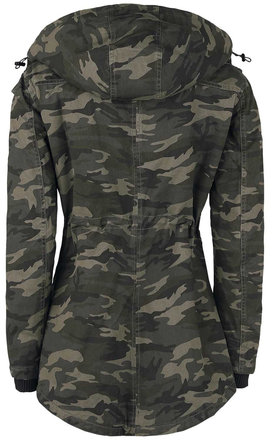 Kapuze Jacke Mit Camouflage Muster Damen Anar Galda Damen Jacke