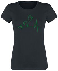 EKG - Pferd, Tierisch, T-Shirt