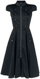 Black Ursula Dress, H&R London, Mittellanges Kleid