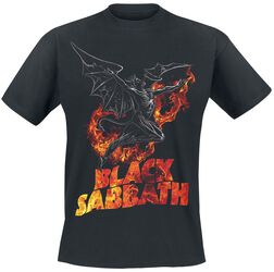 Burning Demon, Black Sabbath, T-Shirt Manches courtes