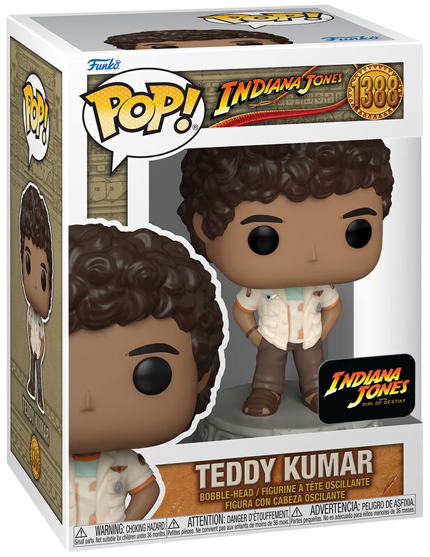 Indiana Jones und das Rad des Schicksals - Teddy Kumar Vinyl Figur 1388