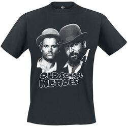 Oldschool Heroes, Bud Spencer, T-Shirt Manches courtes