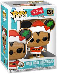 Disney Holiday - Minnie Mouse (Gingerbread) Vinyl Figur 1225, Mickey Mouse, Funko Pop!