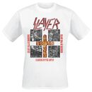 Seasons Quad With Cross, Slayer, T-Shirt