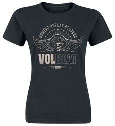 Skullwing - Rewind, Replay, Rebound, Volbeat, T-Shirt Manches courtes