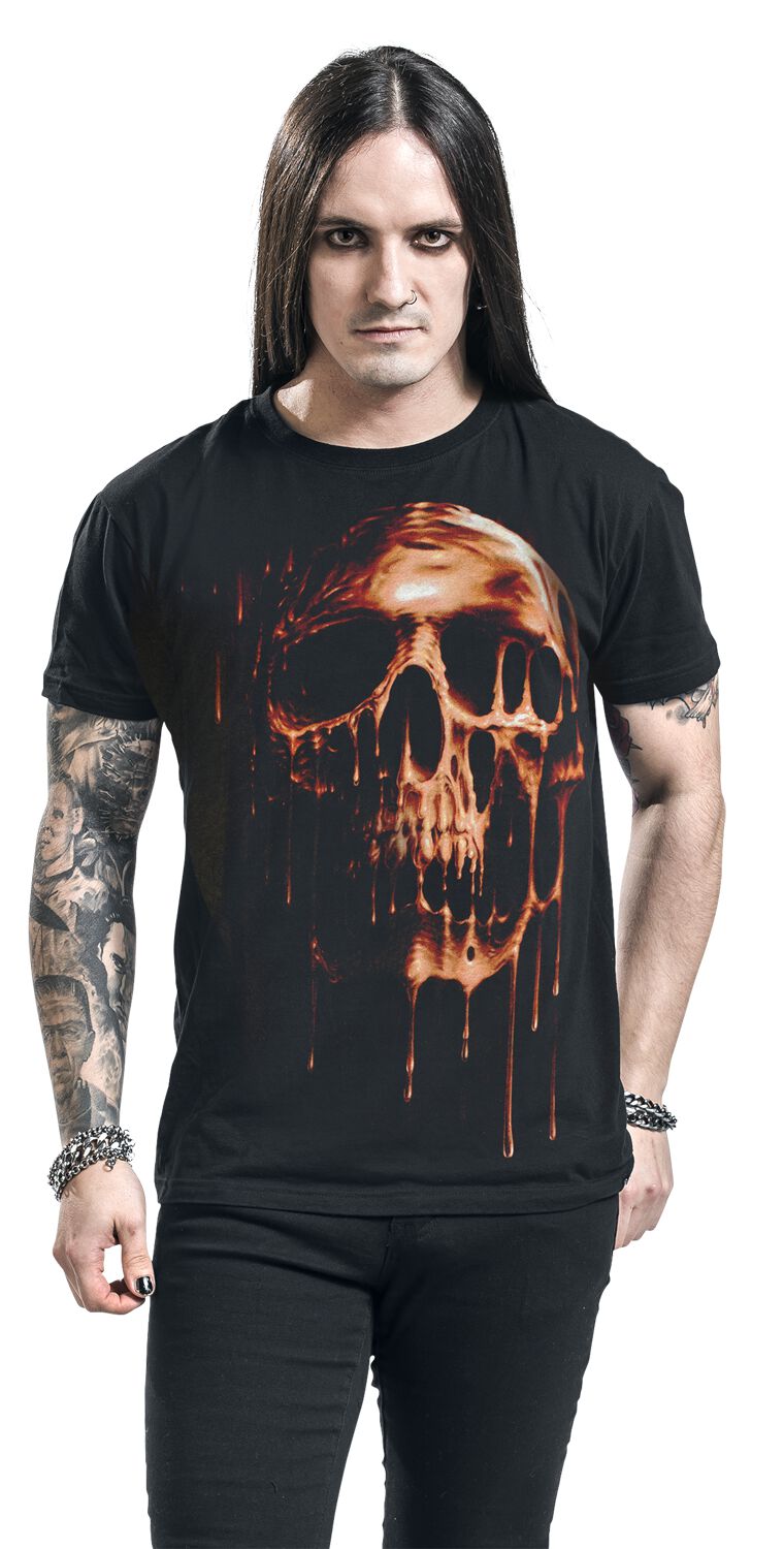 T-SHIRT MANCHES Courtes D Cor Homme La Mode En Maille Mi-coup Transpare