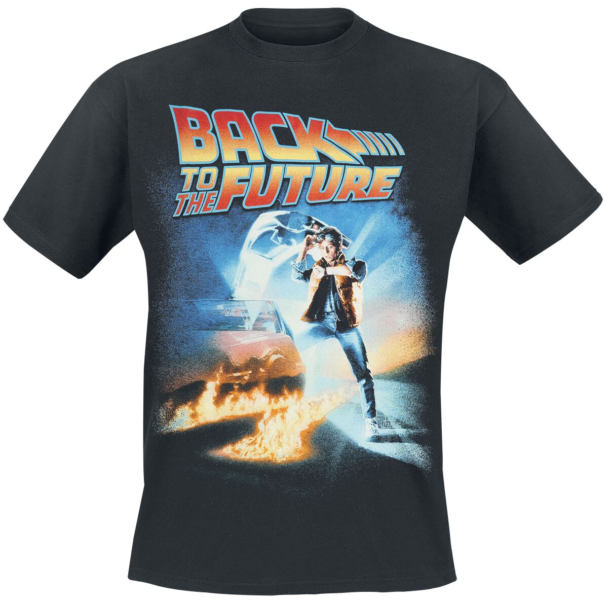 Poster Retour Vers Le Futur T-Shirt Manches courtes EMP