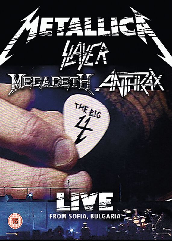 Big 4, The : Metallica, Slayer, Megadeth, Anthrax Live from Sofia Bulgaria