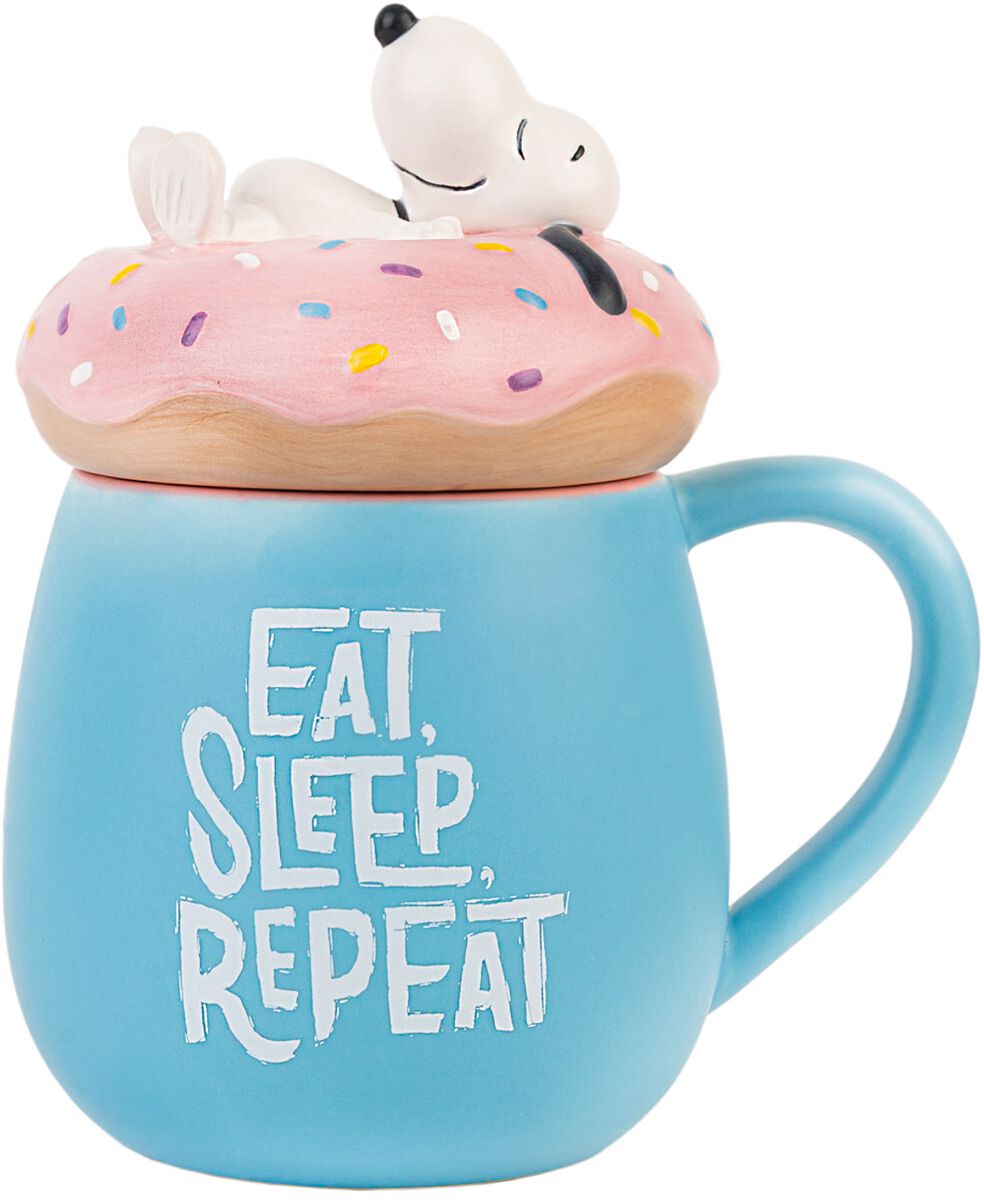 Snoopy - Eat, Sleep, Repeat, Peanuts Tasse
