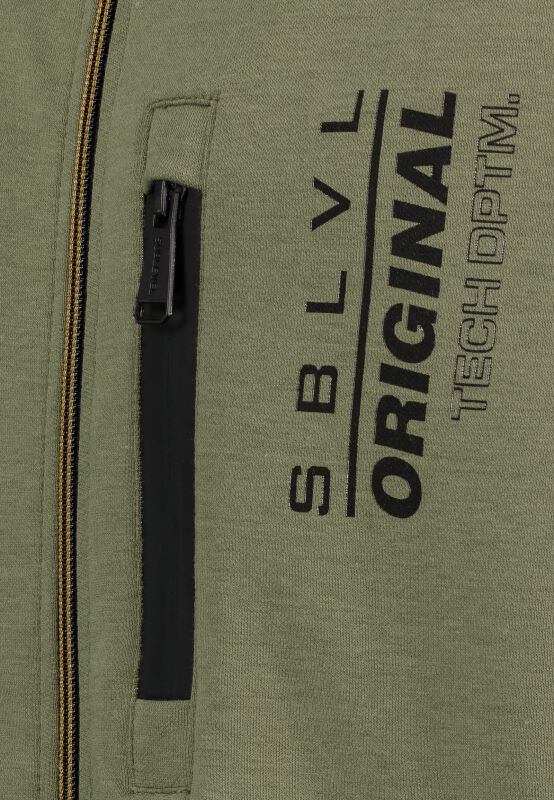 Emp Rote Sweatjacke Mens Sweatjacket Sublevel Kapuzenjacke EMP