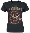 Military Badge, Five Finger Death Punch, T-Shirt
