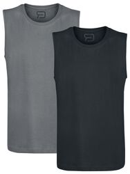 Double Tank, RED by EMP, Tank-Top