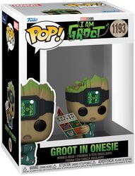 I am Groot - Groot in Onesie Vinyl Figur 1193, Guardians Of The Galaxy, Funko Pop!