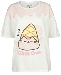 Chill out, Pusheen, T-Shirt Manches courtes