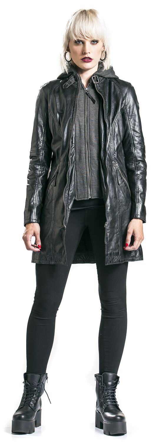 GGJandra Lamas Gipsy Ledermantel EMP