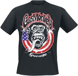 USA Flag, Gas Monkey Garage, T-Shirt