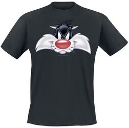 Sylvester - Big Face, Looney Tunes, T-Shirt Manches courtes