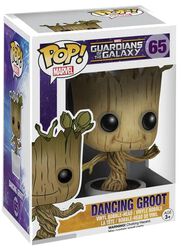 Dancing Groot Vinyl Bobble-Head 65, Guardians Of The Galaxy, Funko Pop!