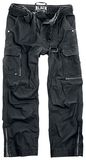 Royal Vintage Trousers (Loose Fit), Black Premium by EMP, Cargohose