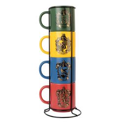 Hogwarts Häuser Tassen-Set, Harry Potter, Tassen-Set