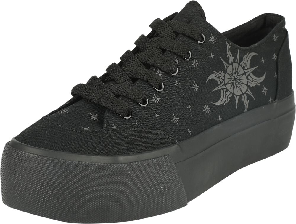 Plateau Sneaker with Stars, Moon and Sun