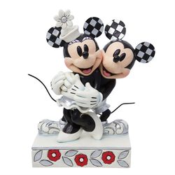 Centennial celebration - Mickey & Minnie - Compte à Rebours Noël, Mickey Mouse, Statuette