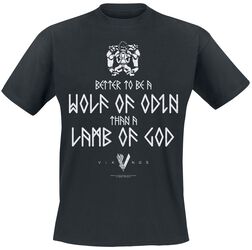 Wolf Of Odin, Vikings, T-Shirt Manches courtes