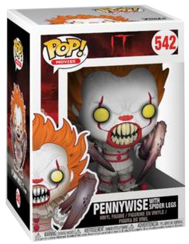 2 - Pennywise with Spider Legs Vinyl Figur 542