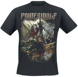 Sainted By The Storm, Powerwolf, T-Shirt