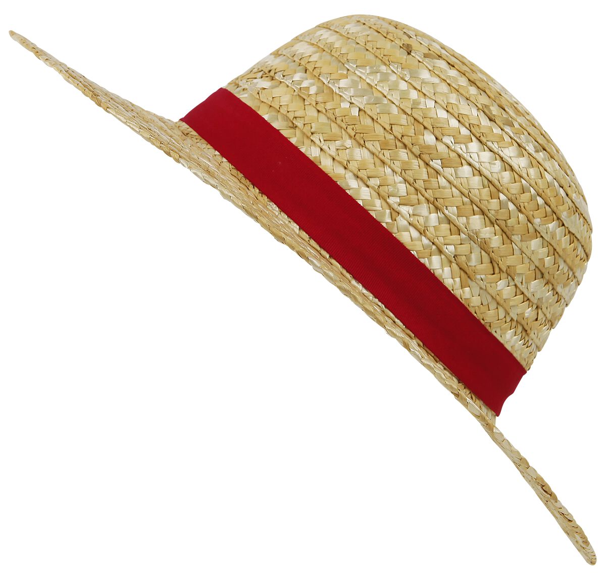 Chapeau De Paille Pour Enfant Monkey D. Ruffy – Cosplay One Piece – Diamètre 31 Cm, Tour De Tête Jusqu’à 52 Cm – Élastique De Maintien