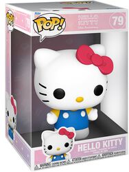 Hello Kitty (50th Anniversary) (Jumbo POP!) Vinyl Figur 79, Hello Kitty, Funko Pop!