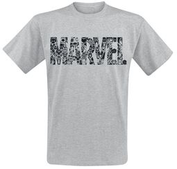 Disney 100 - Logo, Marvel, T-Shirt Manches courtes