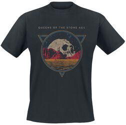 Planet Skull, Queens Of The Stone Age, T-Shirt Manches courtes